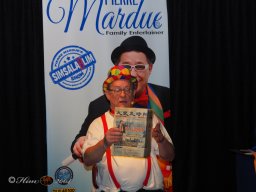 Pierre Mardue im Gleisgarten am 19. Mai 2024